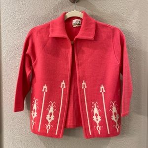 Vintage Miss Pernilla Valentine Wool Sweater